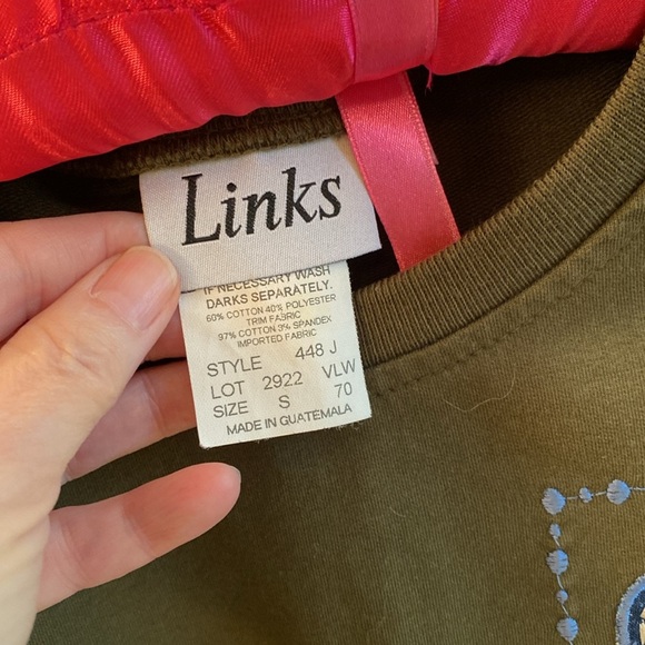 Links Hunter green sweatshirt - Picture 6 of 8